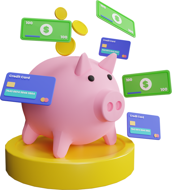 Piggy Bank 3D Icon